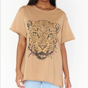 Show Me Your MuMu Airport Tee ~ Leopard Head Graphic
